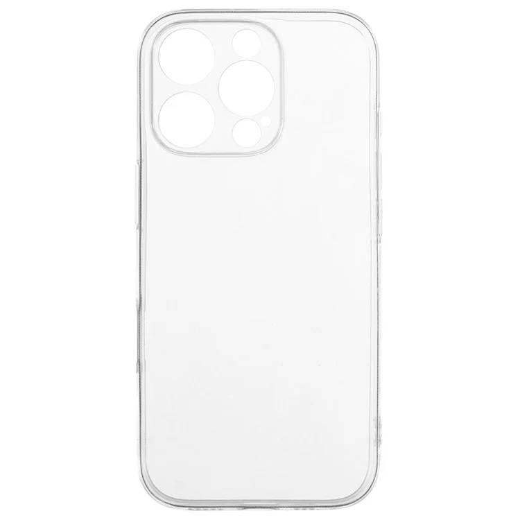 Capa para iPhone 16 Pro Max UNITHIN Ultra Fina 0,7 mm Transparente TPU Anti-Queda Cobertura de Telefone com Recortes Precisos