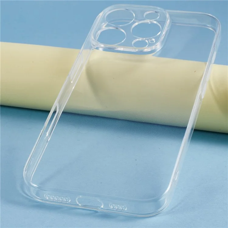 Capa para iPhone 16 Pro Max UNITHIN Ultra Fina 0,7 mm Transparente TPU Anti-Queda Cobertura de Telefone com Recortes Precisos