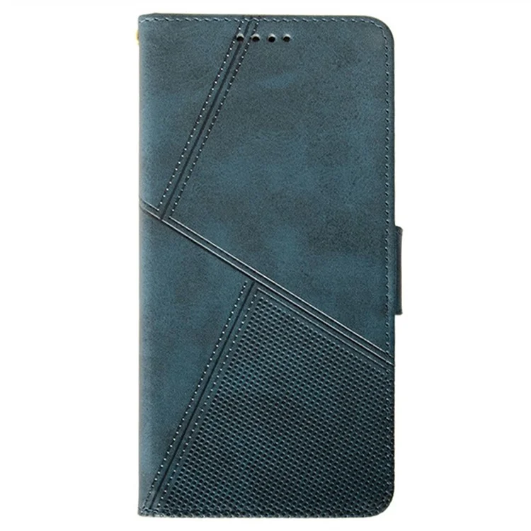 IDEWEI Custodia in pelle per Xiaomi Redmi Note 14 Pro+ 5G, portafoglio, cover per telefono, supporto, texture di vitello - Blu