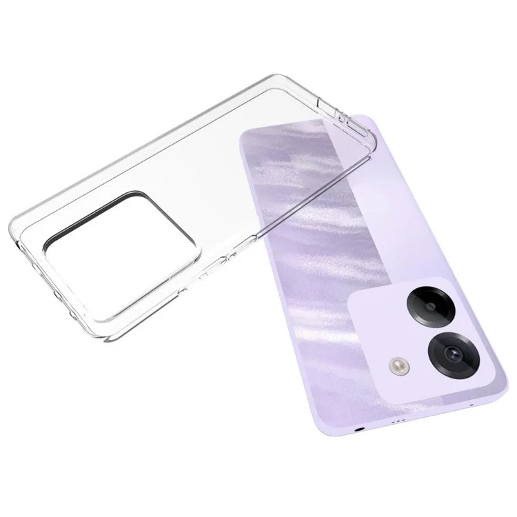 Für Xiaomi Poco M7 Pro 5G Klare Handyhülle Wassermarke-beständige TPU-Rückseite