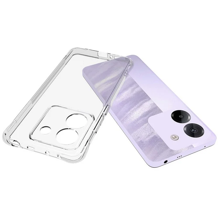 Compra a granel de funda de teléfono transparente antideslizante y a prueba de golpes de TPU para Xiaomi Poco M7 Pro 5G