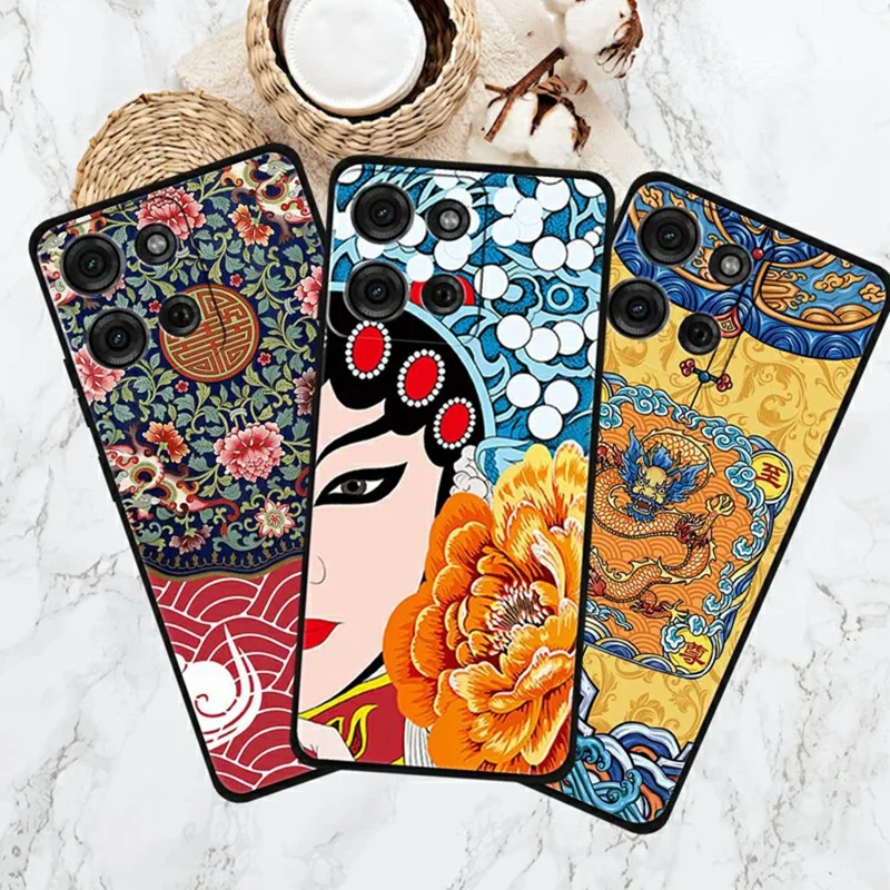 For Motorola Moto G75 5G Case Pattern Printing Anti-Scratch TPU Phone Cover - Soaring Skyward