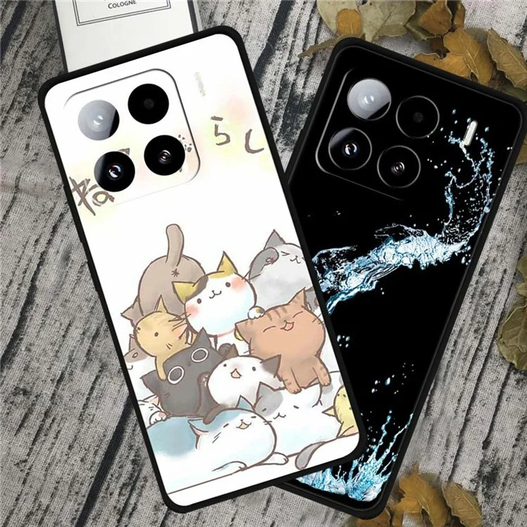 Capa para Xiaomi 15 Pro com estampa e TPU macio - Borboleta esplêndida