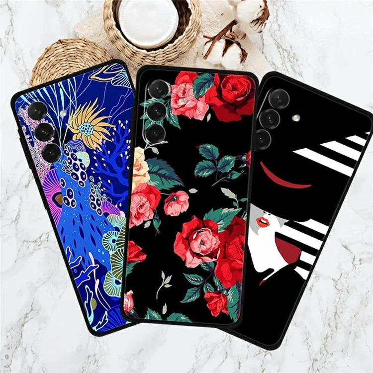 Coque pour Samsung Galaxy A26 5G avec motif imprimé, en TPU souple - Papillon splendide