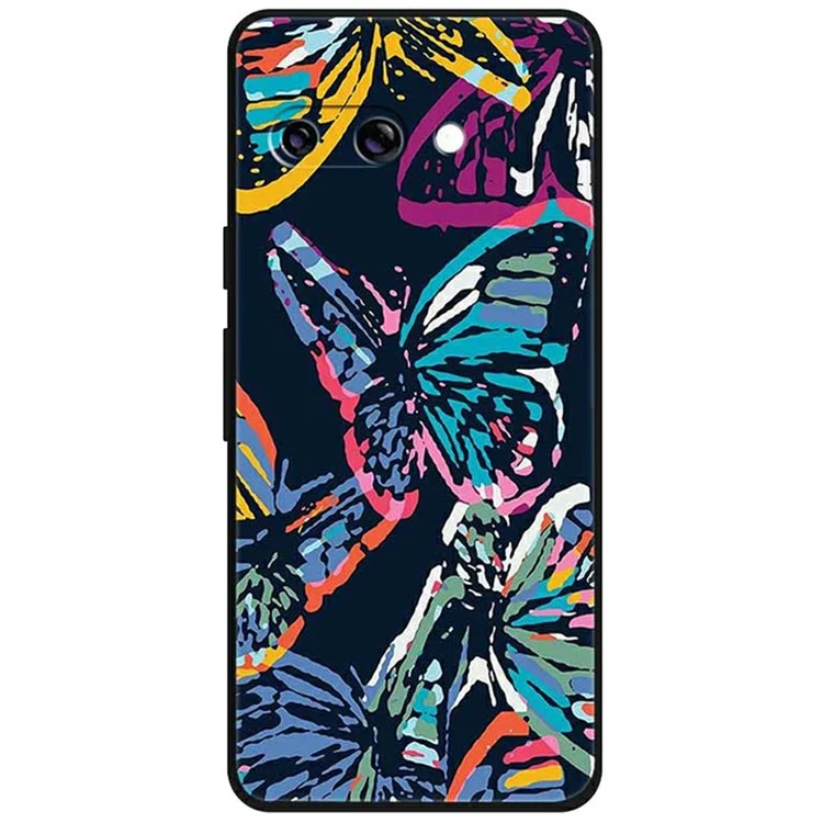 Coque pour Google Pixel 9a avec motif imprimé en TPU souple - Papillon splendide