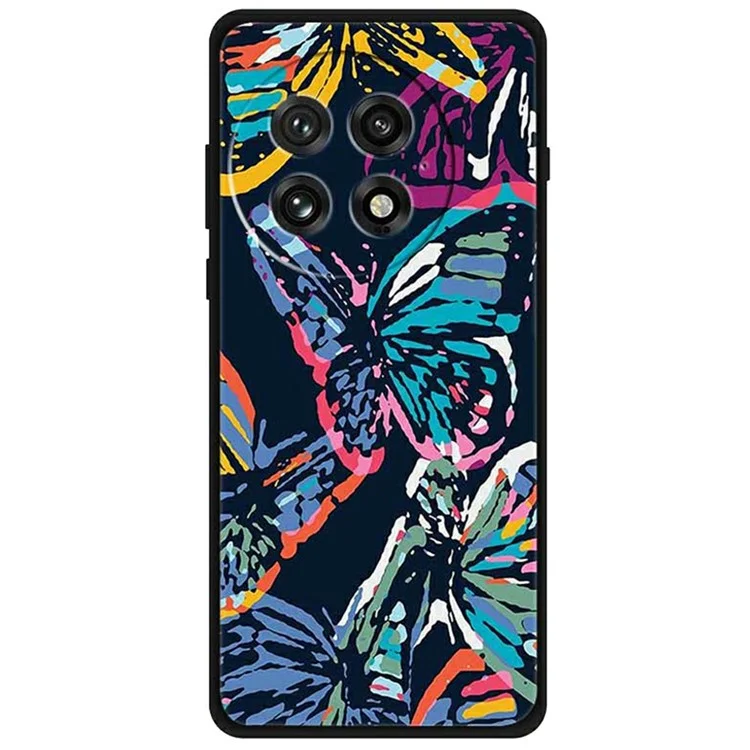 Coque pour OnePlus 13 avec motif imprimé en TPU souple - Papillon splendide