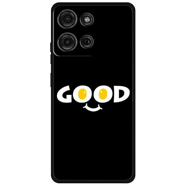 Carcasa de TPU con diseño impreso a prueba de caídas para Motorola Moto G75 5G - Buena