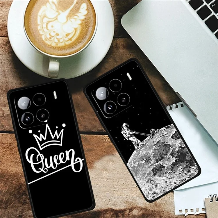 Capa de TPU com estampa para Xiaomi 15 Pro - Boa