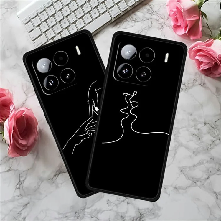 Capa de TPU com estampa para Xiaomi 15 Pro - Boa