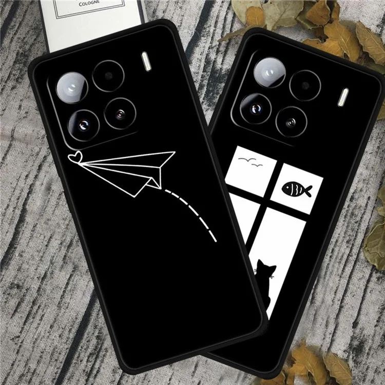 Capa de TPU com estampa para Xiaomi 15 Pro - Boa