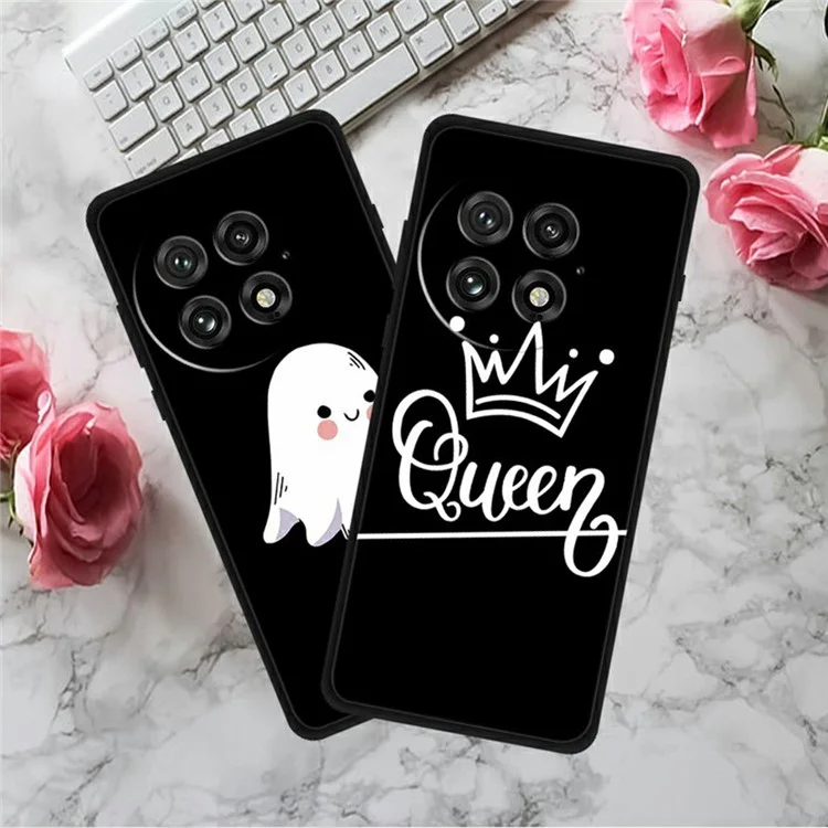Capa de TPU para OnePlus 13, com padrão impresso, anti-queda - Boa