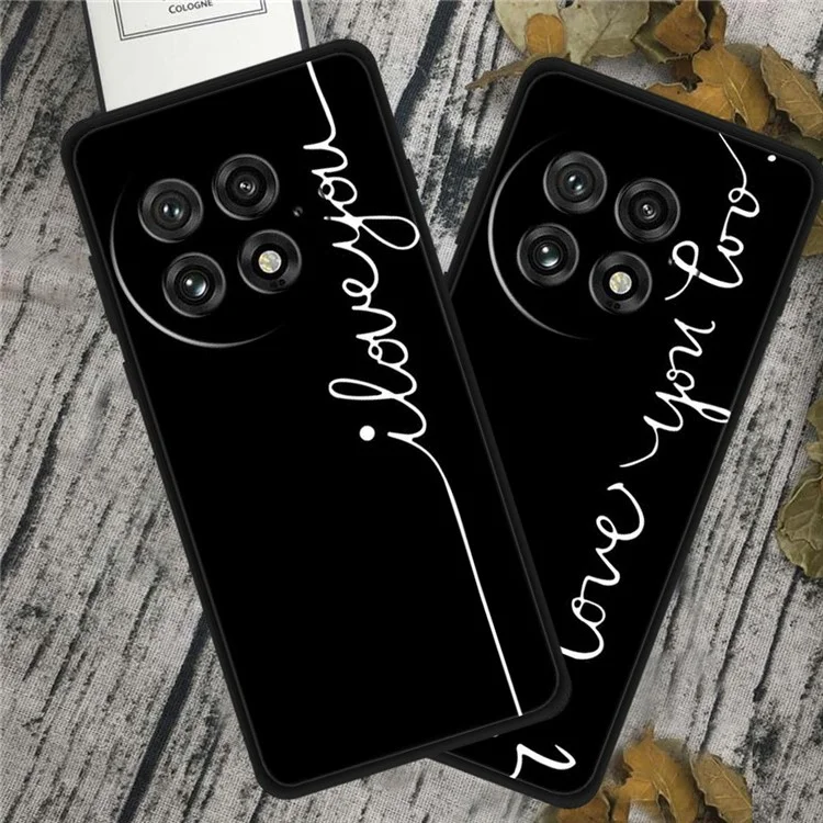 Capa de TPU para OnePlus 13, com padrão impresso, anti-queda - Boa