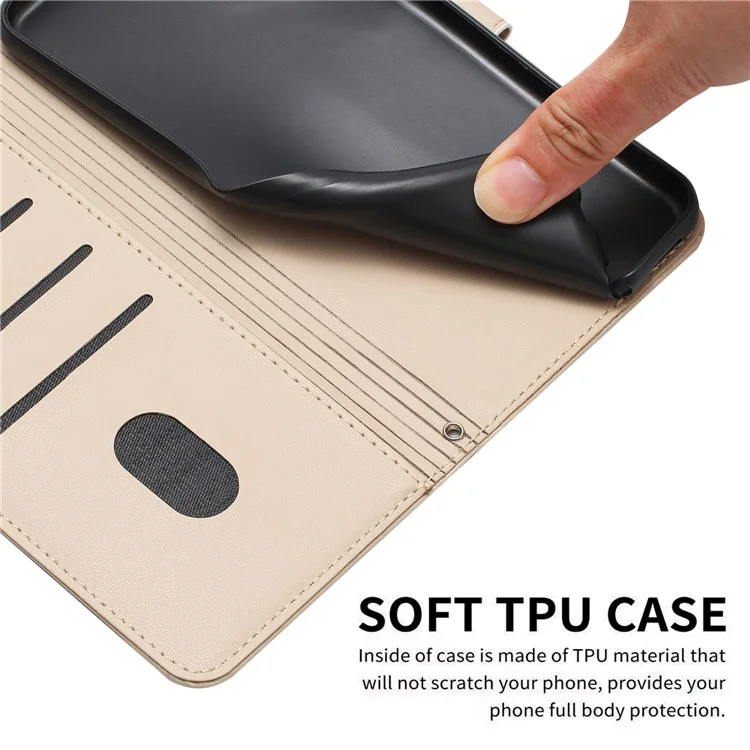 For Honor 300 Pro / 300 Ultra Case with Strap Cats Imprint Leather Wallet Phone Cover - Beige