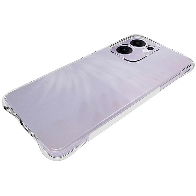 Achat en gros de coques de téléphone transparentes antidérapantes et antichoc en TPU pour Oppo Reno13 F.