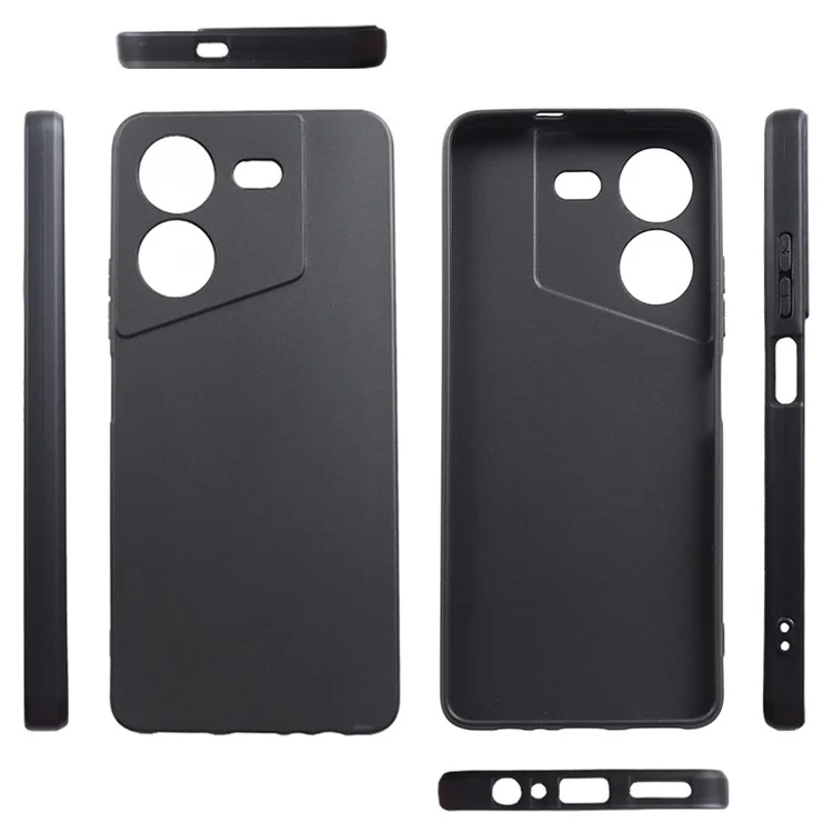Acquisto all'ingrosso per la custodia TECNO Pova 5 4G con tagli precisi, cover per telefono in TPU opaco da 1,2 mm.