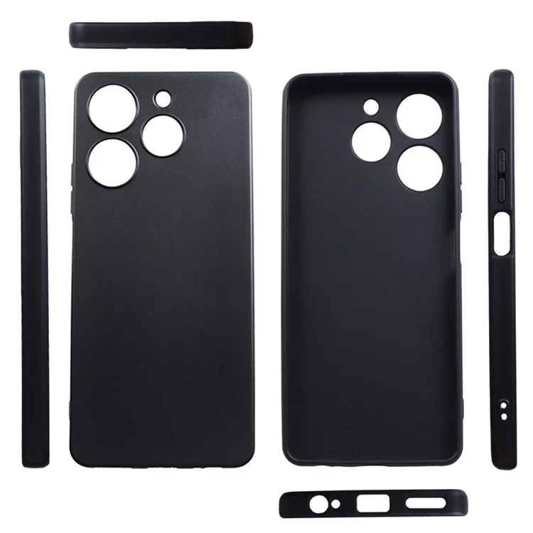 Compra al por mayor de la funda para TECNO Spark 10 Pro con recortes precisos, cubierta de teléfono mate de TPU de 1,2 mm