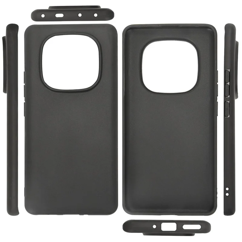 Acquisto all'ingrosso per Xiaomi Redmi Note 14 Pro 5G Custodia antiurto 1.2mm Cover per telefono opaca in TPU