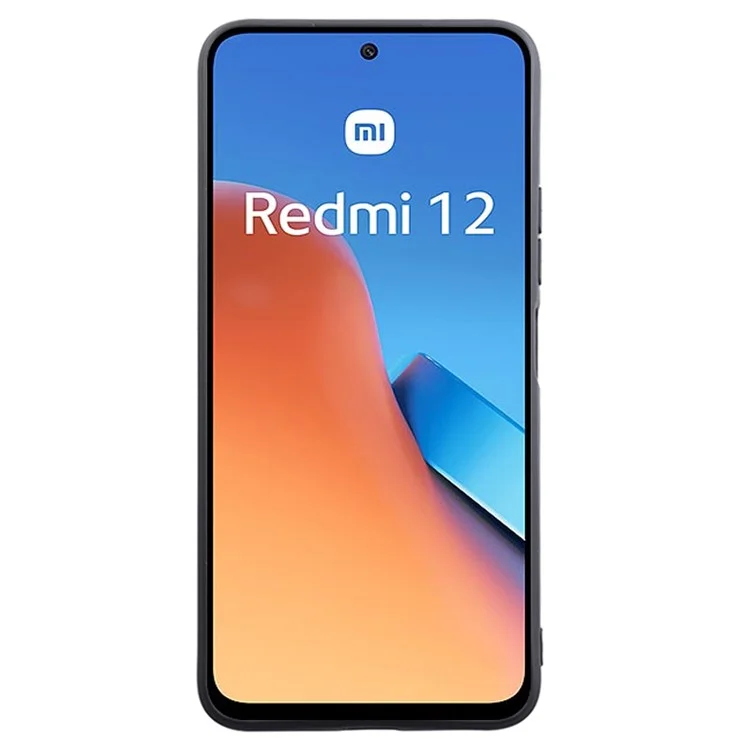 Massenankauf für Xiaomi Redmi 12 4G-Hülle, stoßfest, 1,2 mm TPU-Matter Telefonhülle