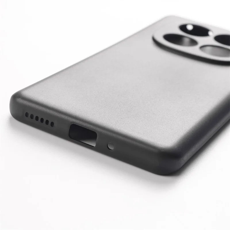 Compra al por mayor de carcasa para Xiaomi Redmi Note 14 Pro 5G con recortes precisos, cubierta de teléfono mate de TPU de 1,2 mm.