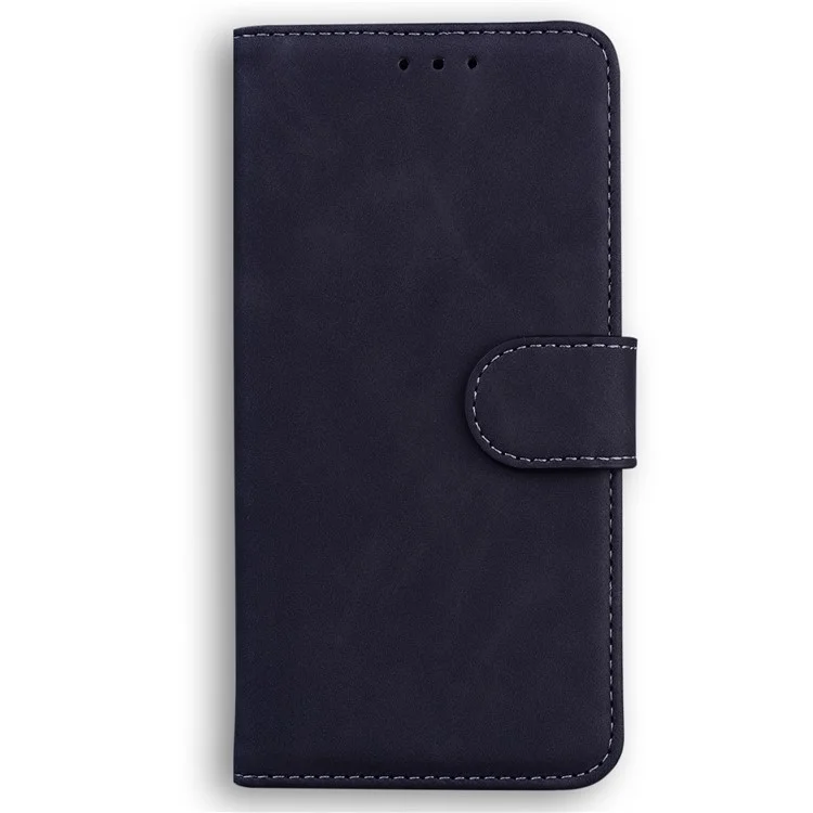 Para Motorola Moto S30 Pro 5G / Edge 30 Fusion 5G Funda de cartera magnética de piel sintética con soporte de teléfono - Negro