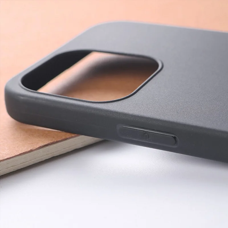 Compra a granel de funda para iPhone 15 Pro Max, a prueba de golpes, de TPU mate de 1,2 mm