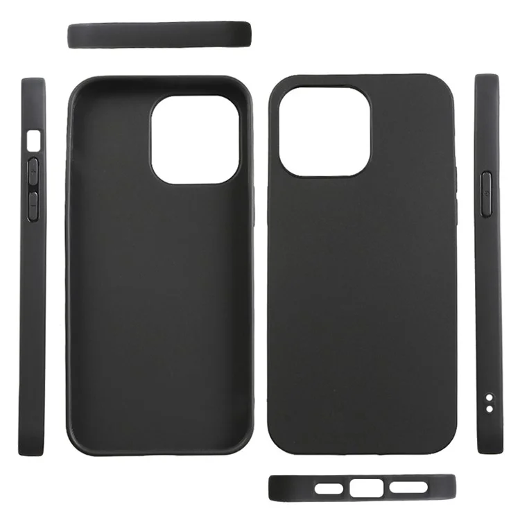 Compra a granel para funda iPhone 14 Pro Max a prueba de golpes de 1,2 mm de TPU mate