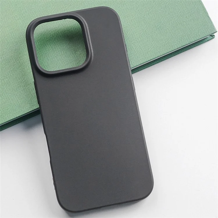 Acquisto all'ingrosso per custodia iPhone 16 Pro Max, cover per telefono opaca in TPU da 1,2 mm con cornice rialzata per fotocamera.