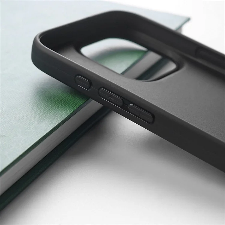 Acquisto all'ingrosso per custodia iPhone 16 Pro Max, cover per telefono opaca in TPU da 1,2 mm con cornice rialzata per fotocamera.