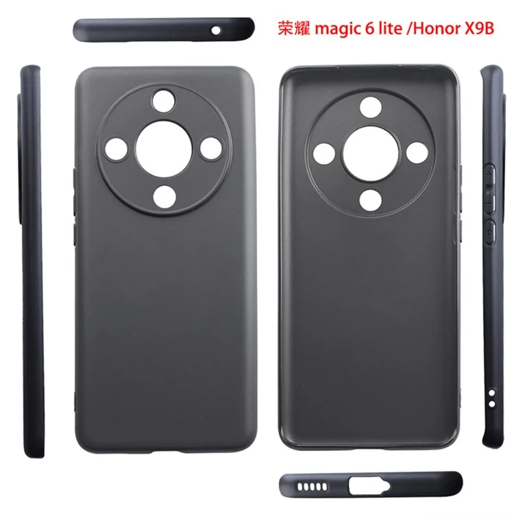 Compra em Quantidade para Capa do Honor Magic6 Lite 5G / X9b 5G Recortes Precisos 1,2 mm Capa de Telefone TPU Fosca