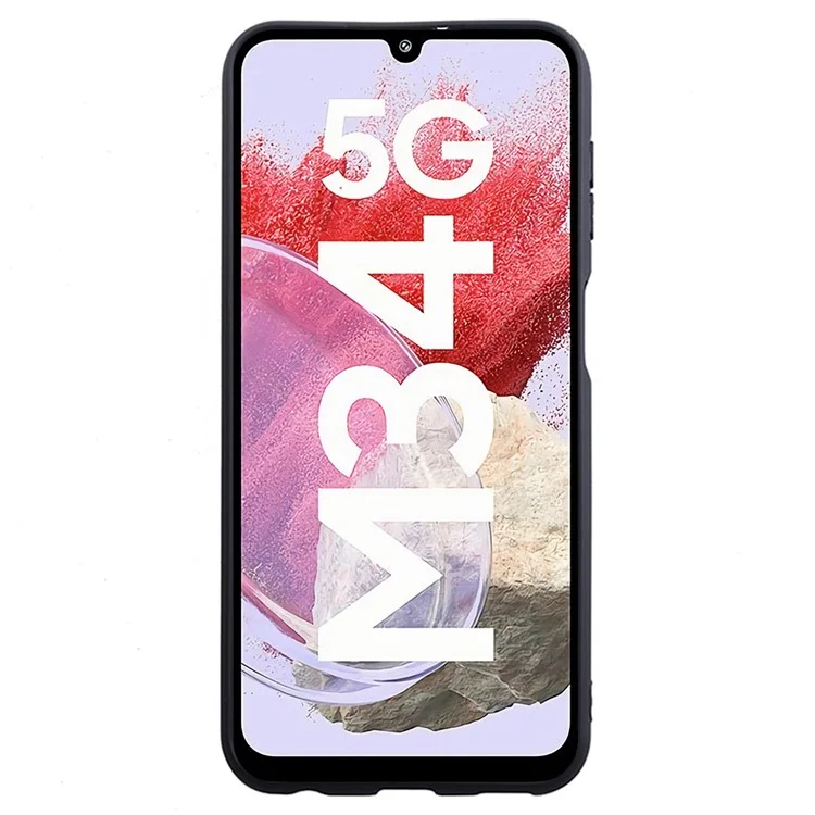 Acquisto all'ingrosso per custodia Samsung Galaxy M34 5G, antiurto 1,2 mm in TPU opaco, cover per telefono
