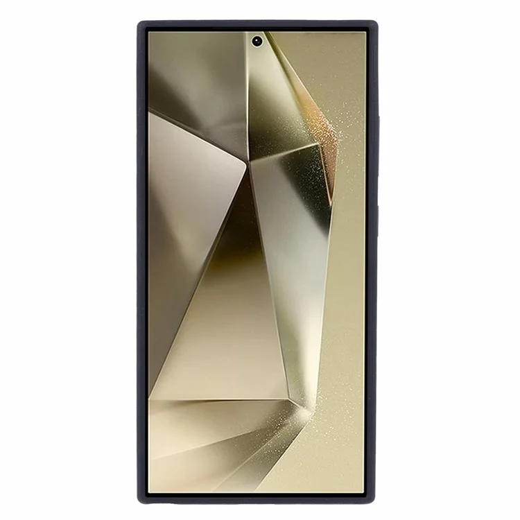 X-LEVEL Hülle für Samsung Galaxy S25 Ultra kompatibel mit MagSafe, PU-Leder, Hartplastik-Handyhülle - Schwarz