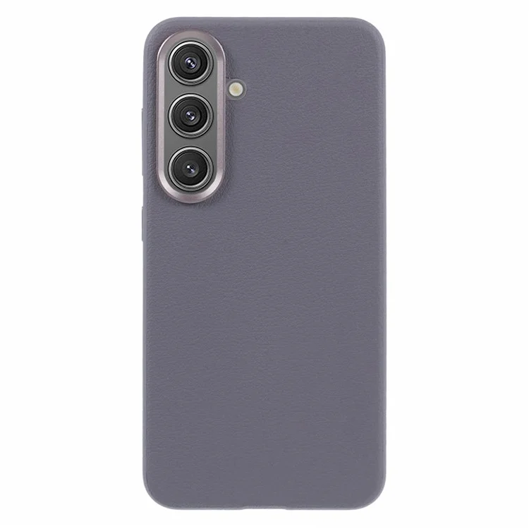 Étui X-LEVEL pour Samsung Galaxy S25 compatible avec MagSafe, en cuir PU et PC dur - Gris