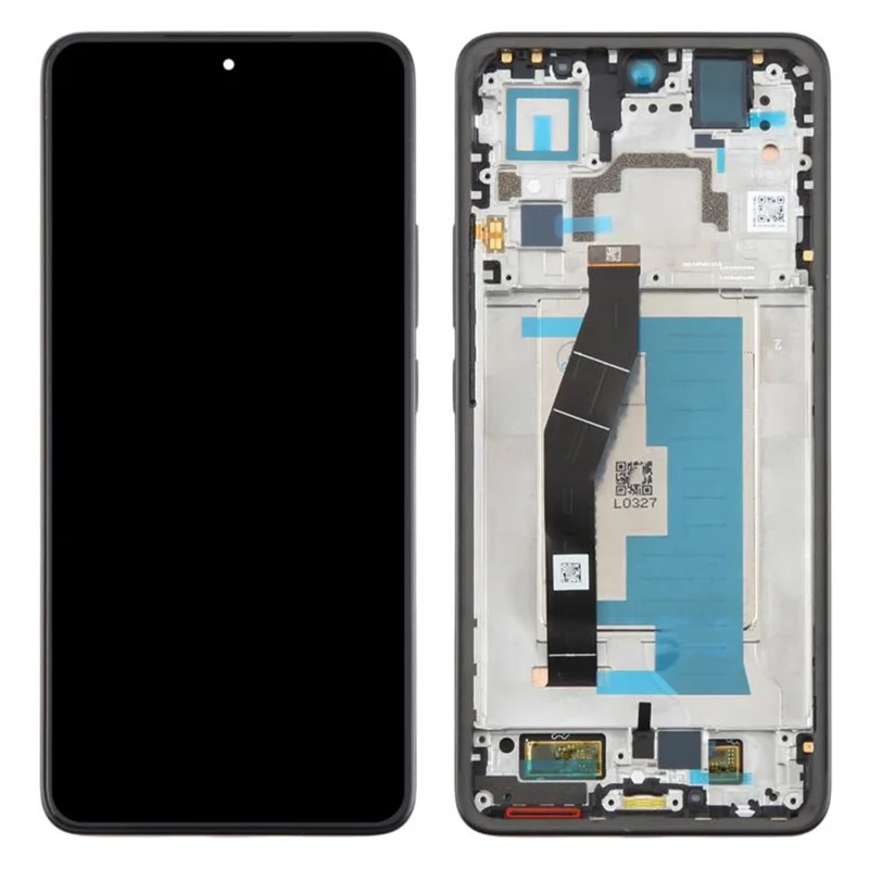 For Xiaomi 14T OEM Grade S OLED Screen and Digitizer Assembly + Frame (Without Logo) - Black
