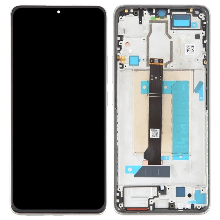 For Xiaomi Redmi Turbo 3 5G / Poco F6 5G Grade C LCD Screen and Digitizer Assembly + Frame Part (TFT Technology) (Without Logo) - Gold