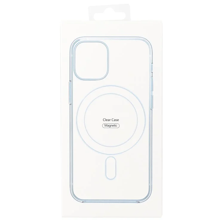 Funda compatible con iPhone 15 Pro Max para MagSafe, de TPU + cubierta de teléfono acrílica transparente