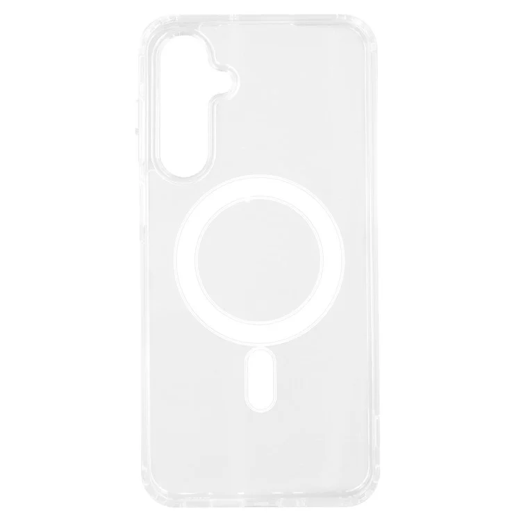 Für Samsung Galaxy A56 5G Hülle kompatibel mit MagSafe TPU + Acryl-Klar Handyhülle