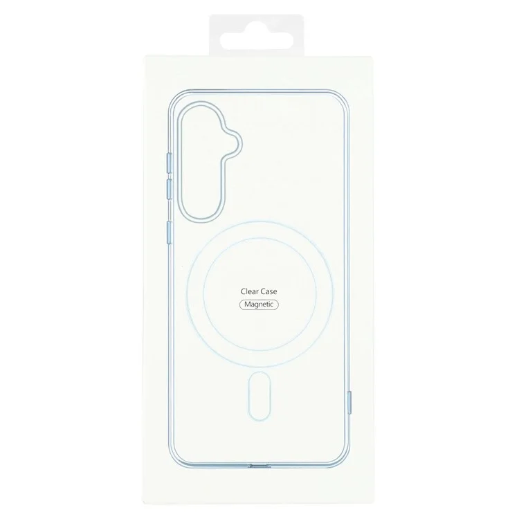 Für Samsung Galaxy A56 5G Hülle kompatibel mit MagSafe TPU + Acryl-Klar Handyhülle