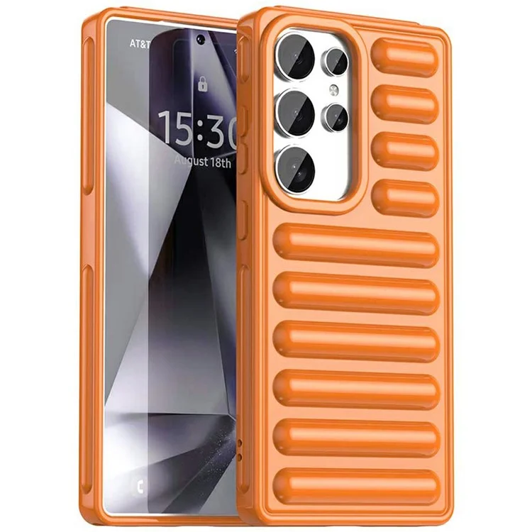 Custodia protettiva in TPU per Samsung Galaxy S25 Ultra - Arancione