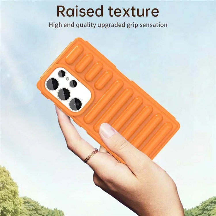Custodia protettiva in TPU per Samsung Galaxy S25 Ultra - Arancione