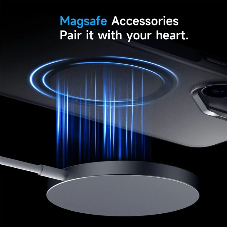 Capa para Samsung Galaxy S25 Ultra da SULADA, compatível com MagSafe, de PC + TPU - Azul