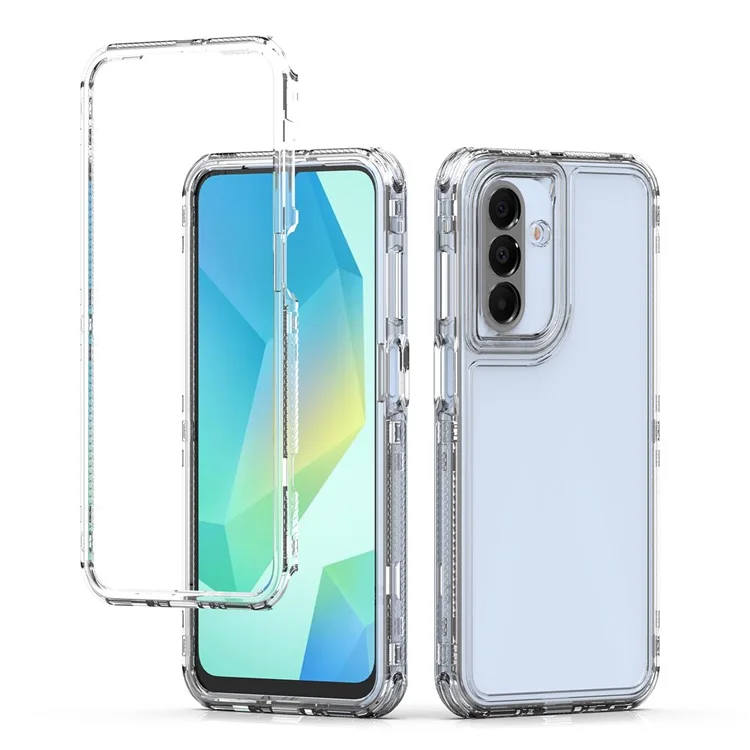 Custodia per Samsung Galaxy A26 5G, antigraffio, in acrilico TPU, cover telefonica trasparente