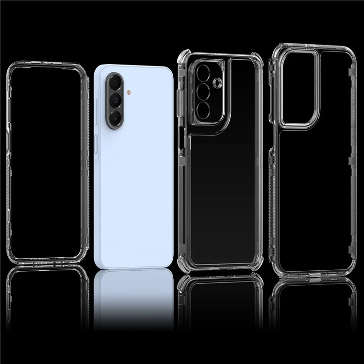 Custodia per Samsung Galaxy A26 5G, antigraffio, in acrilico TPU, cover telefonica trasparente