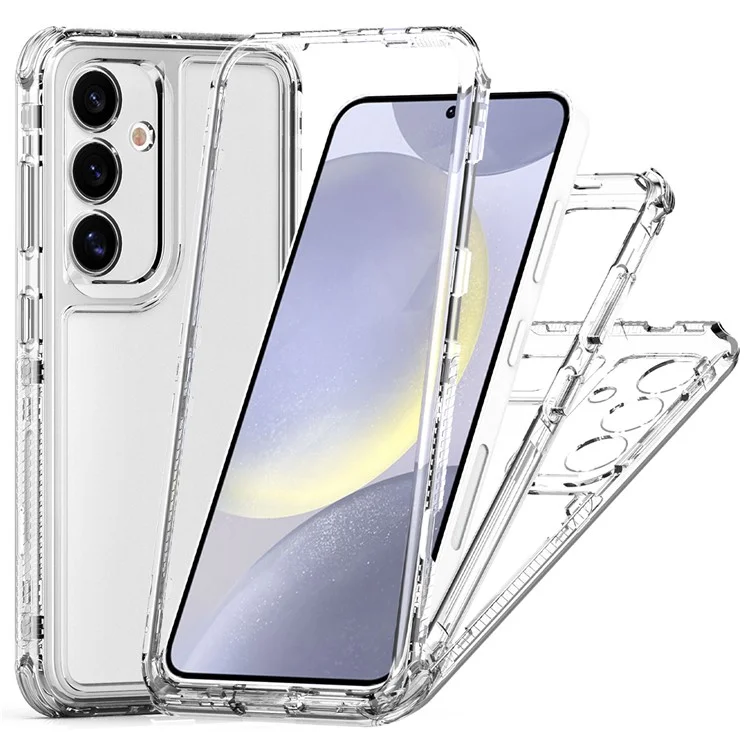 Custodia per Samsung Galaxy S25 / S24 Anti Graffio Acrilico TPU Trasparente