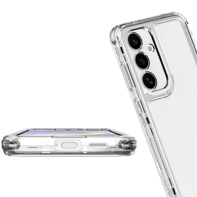 Custodia per Samsung Galaxy S25 / S24 Anti Graffio Acrilico TPU Trasparente