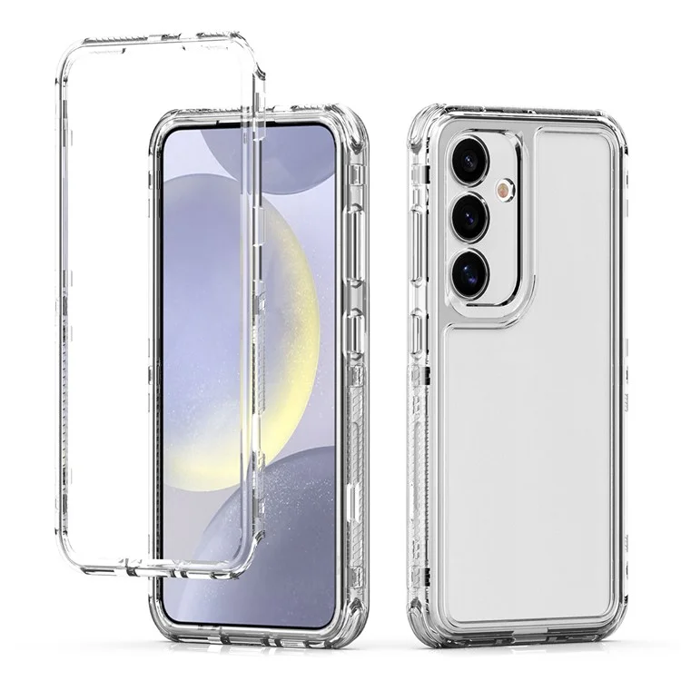 Custodia per Samsung Galaxy S25 / S24 Anti Graffio Acrilico TPU Trasparente