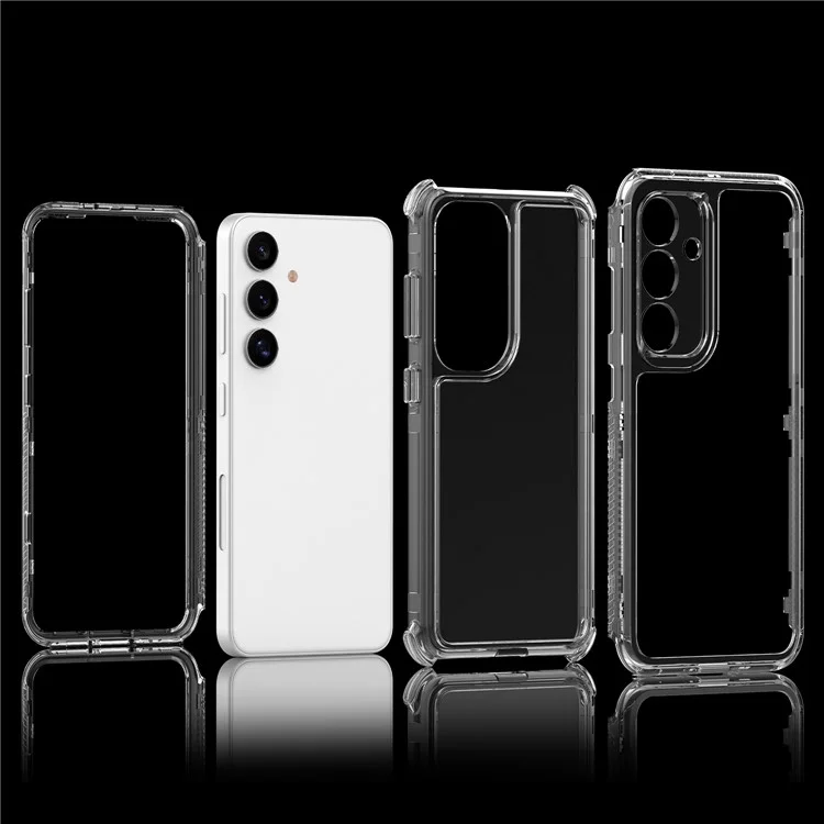 Custodia per Samsung Galaxy S25 / S24 Anti Graffio Acrilico TPU Trasparente