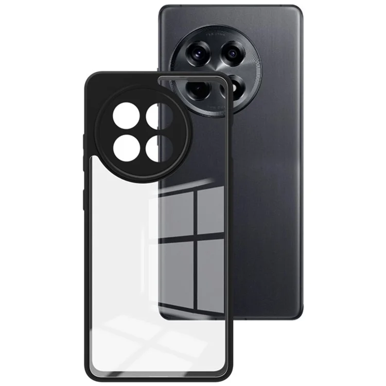 Étui IMAK UX-9A pour OnePlus Ace 5 Pro 5G / Ace 5 5G Coque transparente en TPU+PC avec coins renforcés