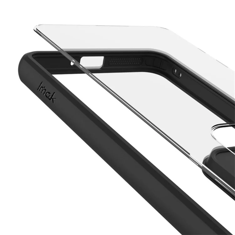 Étui IMAK UX-9A pour OnePlus Ace 5 Pro 5G / Ace 5 5G Coque transparente en TPU+PC avec coins renforcés