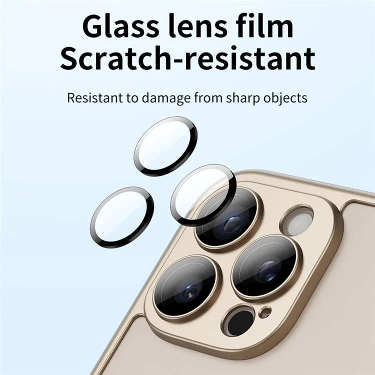 Capa rígida de PC com moldura emborrachada para iPhone 16 Pro, design oco com cobertura de telefone fosca e película de lente de vidro - Verde