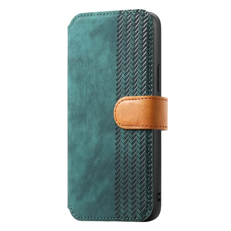 Für Samsung Galaxy A16 4G / 5G Hülle Wallet Retro Leder Handyhülle mit Handschlaufe Ständer - Grün